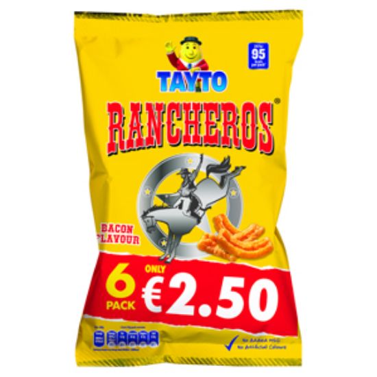 Picture of Tayto Rancheros 6pk 120g PM €2.50  X14